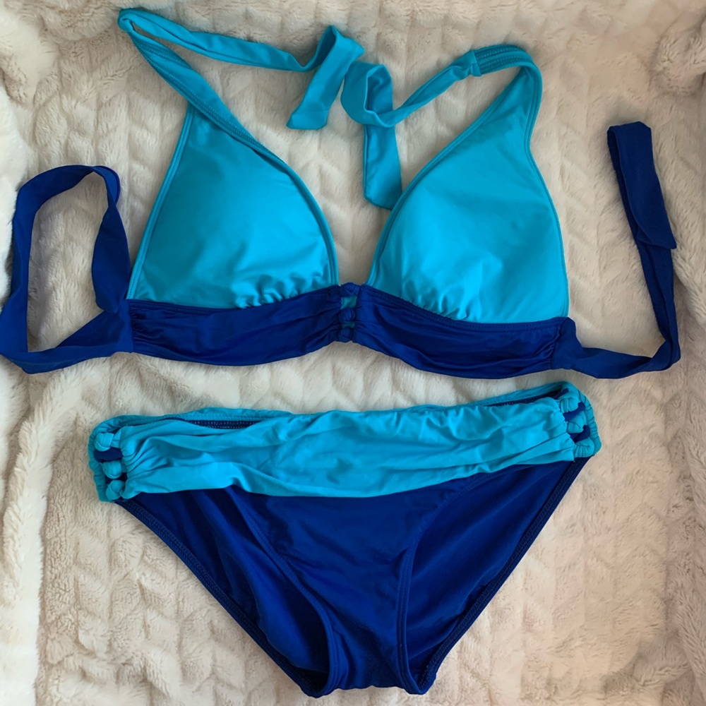 Ralph Lauren blue and Turquoise Bikini